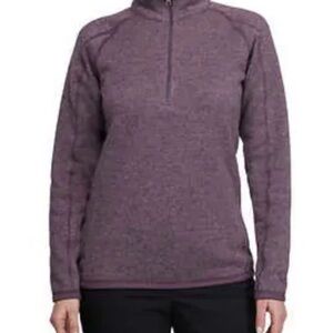 Stormpack sunice Women's Purple 1/4 zip fleece XL